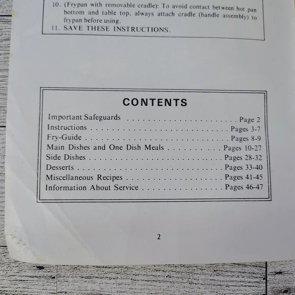 Sunbeam Frypan Recipes and Instructions Cookbook Booklet 1972 VERY GOOD - Picture 7 of 12
